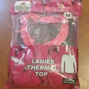 New womes mossy oak thermal top